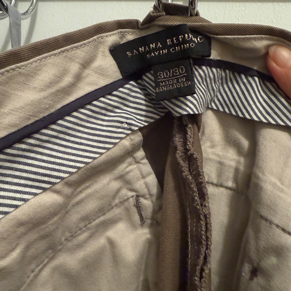 6 for $60 Calvin Klein Men's Chinos in Gray, Tan, and Blue - Picture 5 of 8